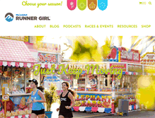 Tablet Screenshot of michiganrunnergirl.com
